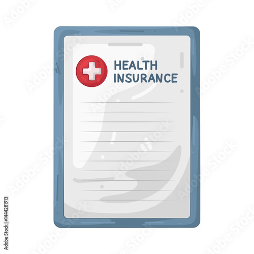 Illustration of Health insurance claim