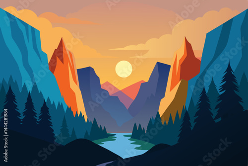 An ethereal mountain landscape at sunrise or sunset, adorned with clouds, fog, and the serene beauty of the alpine peaks