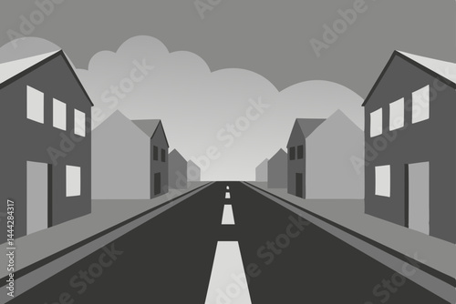 road in the city