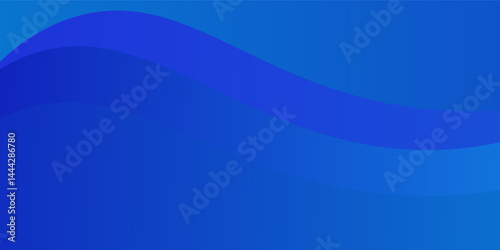 Abstract blue banner background. ideal for banner, header, cover, billboard, brochure, social media, eps10