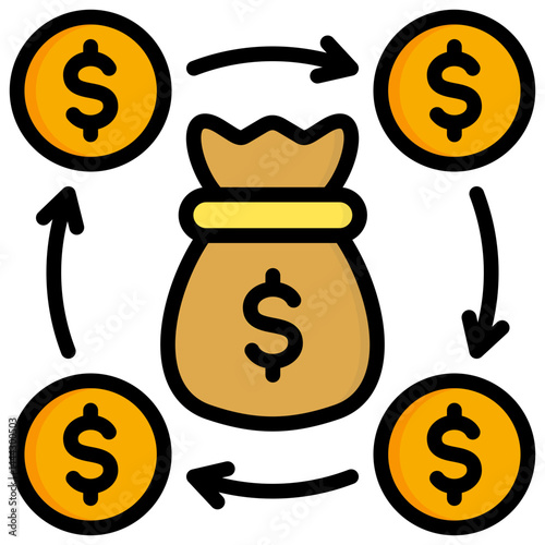 Cash Flow Icon