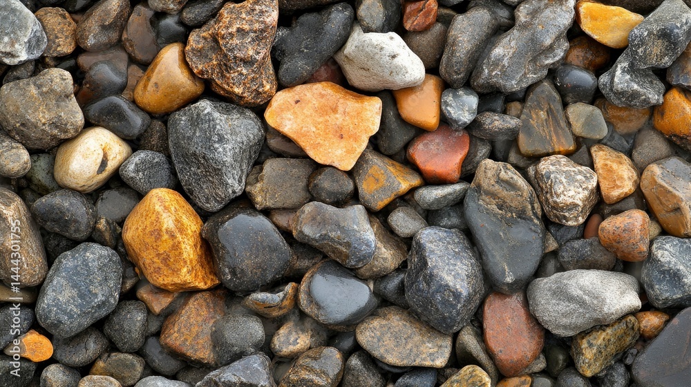 Colorful River Rocks Texture Background Colorful River Rocks Texture Background