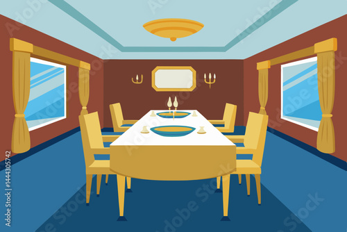 Elegant Dining Room Interior Design A Luxurious Space for Gatherings and Celebrations