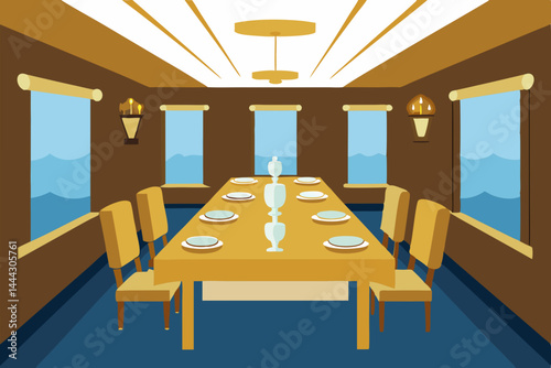 Elegant Dining Room Interior Design A Luxurious Setting for Gatherings