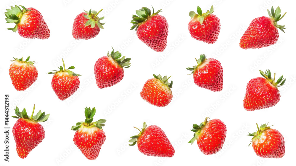 strawberry isolated on white background strawberry isolated on white background