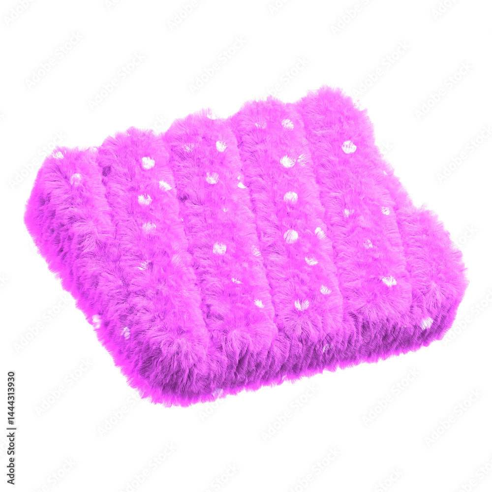 Fototapeta premium Fuzzy Pink Cushion