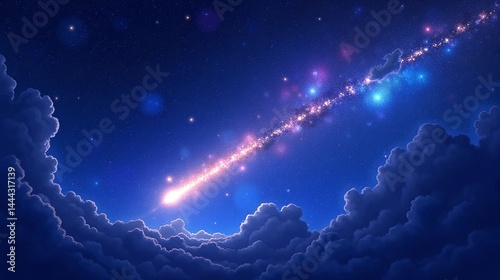 Shooting Star Serenade: A Night of Magic and Wonder