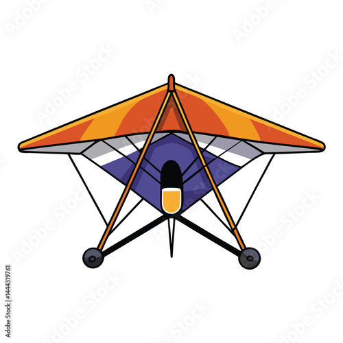 Ultralight icon isolated on white background
