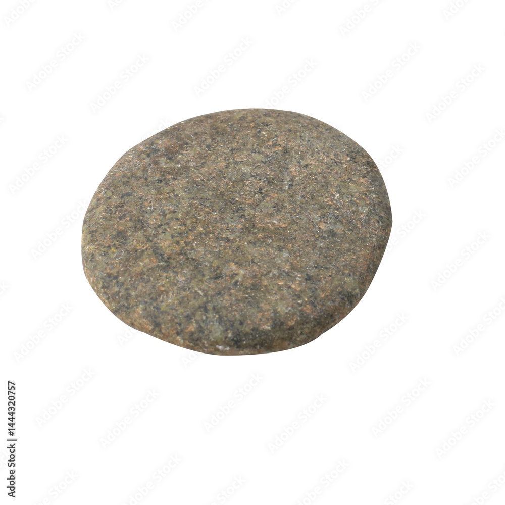 Fototapeta premium Pebbles on transparent background