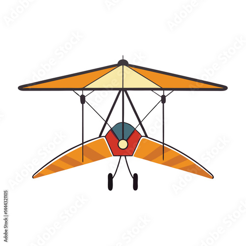 Ultralight icon isolated on white background