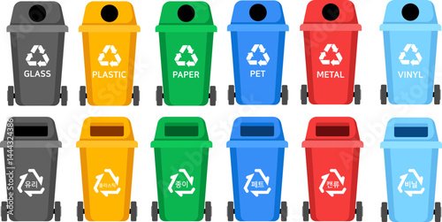 재활용 환경 벡터 일러스트 그래픽 디자인 