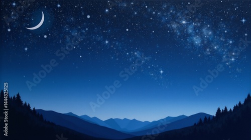 Cosmic Lullaby: A Night of Stargazing