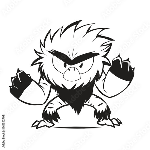 Wallpaper Mural Epic Bigfoot Silhouette Vector Collection Featuring Forest, Mountain, and Mythical Cryptid Scenes in Minimalist Black Style Torontodigital.ca