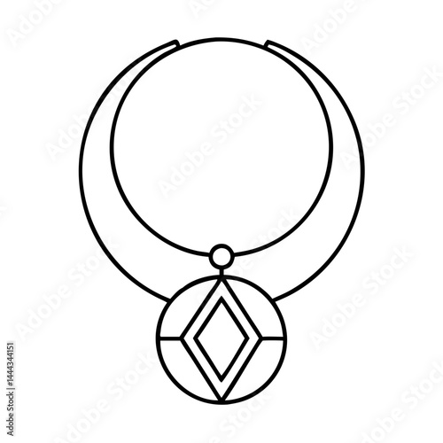 jewelry icon, jewelry line art - simple line art of jewelry, perfect for jewelry logos and icons