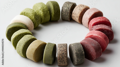 Colorful Ice Pops Circle: A...