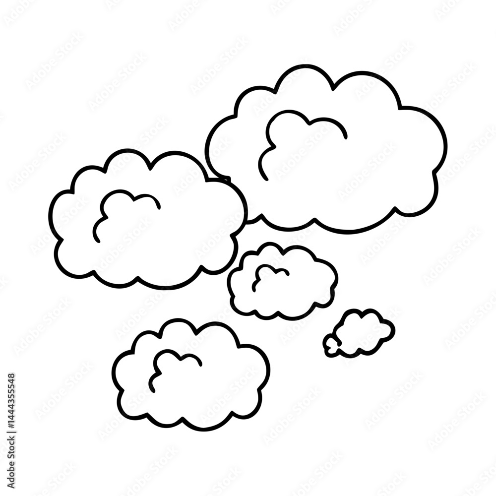 brainstorming clouds icon, brainstorming clouds line art - simple line art of brainstorming clouds, perfect for brainstorming clouds logos and icons brainstorming clouds icon, brainstorming clouds line art - simple line art of brainstorming clouds, perfect for brainstorming clouds logos and icons