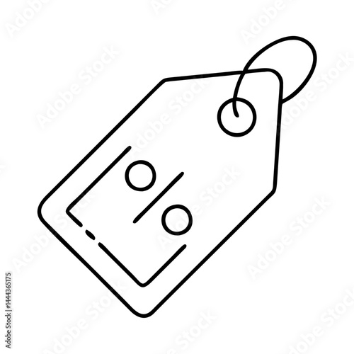 discount tag icon, discount tag line art - simple line art of discount tag, perfect for discount tag logos and icons
