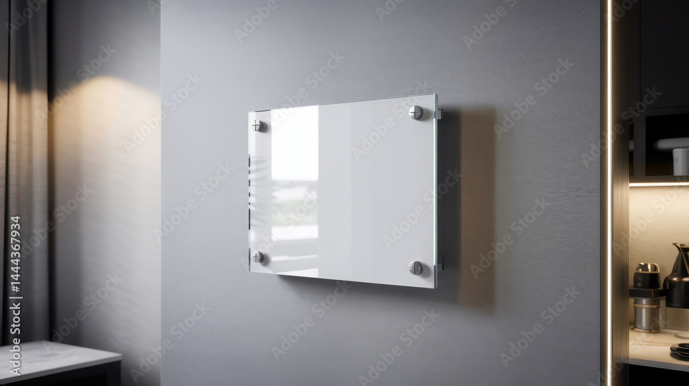 Glass Frame Wall Display Glass Frame Wall Display