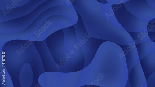 dark blue abstrack liquid waves. blue liquid background.