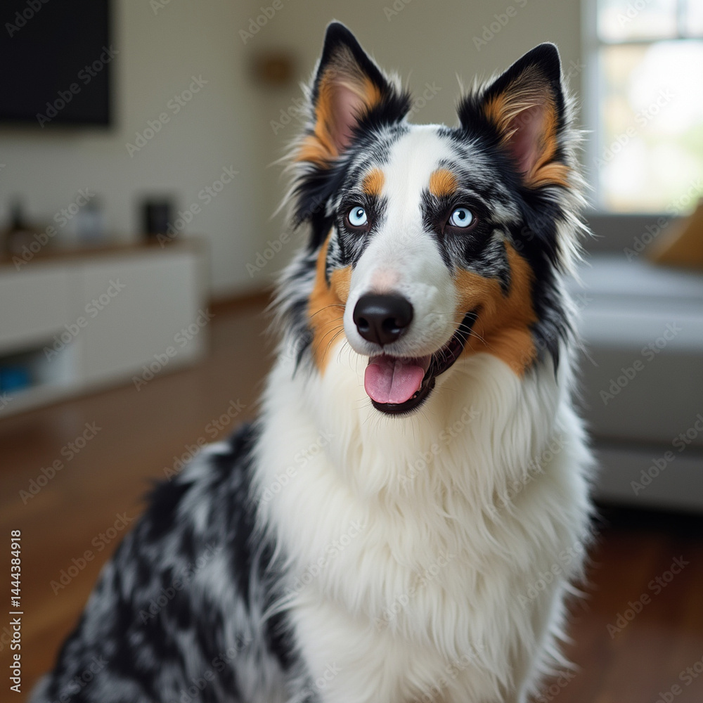 Fototapeta premium border collie dog