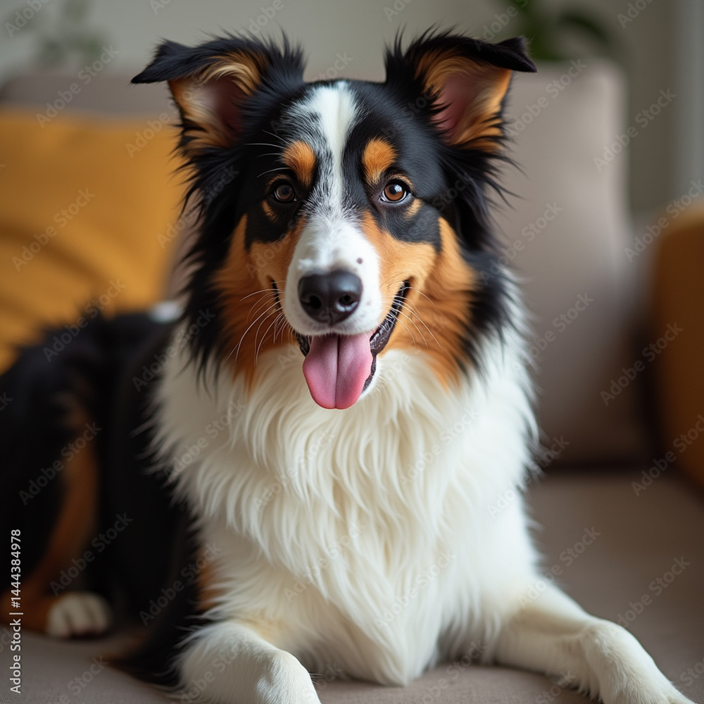 Fototapeta premium border collie dog