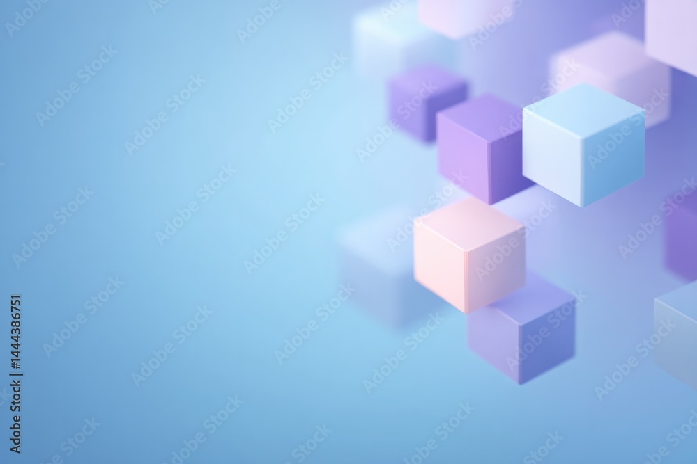 abstract design with floating geometric shapes against gradient background offers opportunities for developing unique abstract design with floating geometric shapes against gradient background offers opportunities for developing unique
