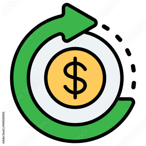 Return Of Investment Icon