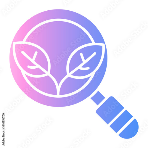 natural research Gradient icon