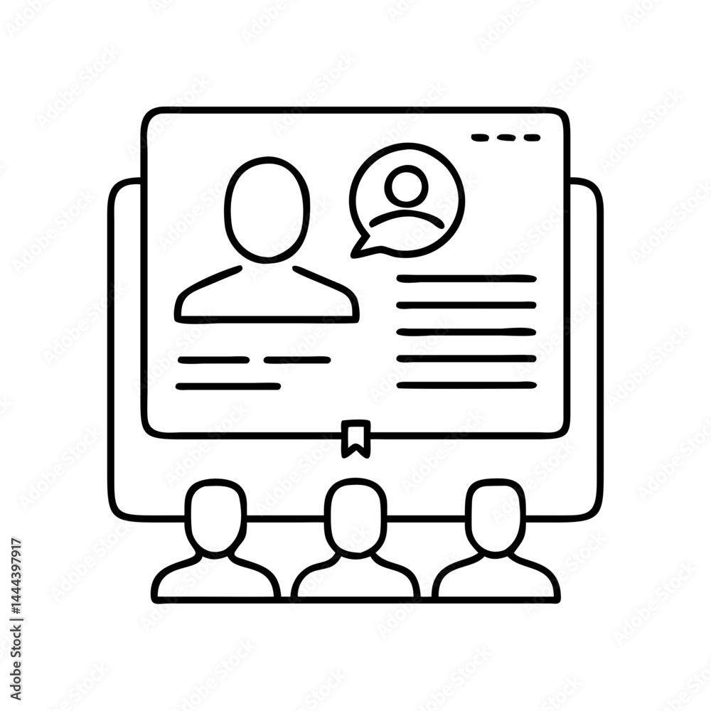 virtual classroom icon, virtual classroom line art - simple line art of virtual classroom, perfect for virtual classroom logos and icons virtual classroom icon, virtual classroom line art - simple line art of virtual classroom, perfect for virtual classroom logos and icons