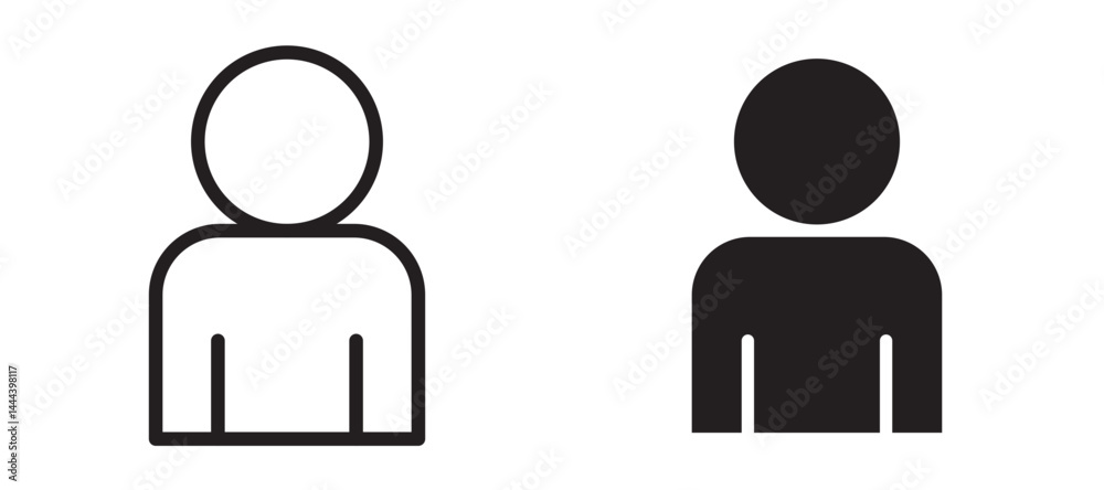 Individual icon In Flat and stroke Style Vector For App, UI, Websites. Black Vector Illustration. Individual icon In Flat and stroke Style Vector For App, UI, Websites. Black Vector Illustration.
