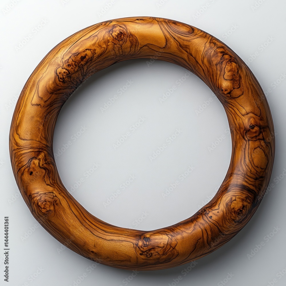 Artisan Olive Wood Ring: A Natural Masterpiece