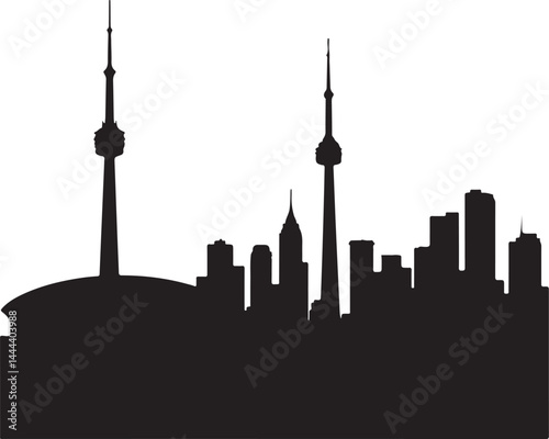 city skyline silhouette, skyline, city, silhouette, vector, building, cityscape, architecture, tower, illustration, sky, skyscraper, buildings, business, urban, downtown, travel, black, landmark, town