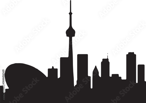 city skyline silhouette, skyline, city, silhouette, vector, building, cityscape, architecture, tower, illustration, sky, skyscraper, buildings, business, urban, downtown, travel, black, landmark, town