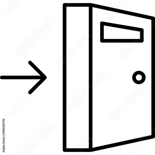 Emergency Exit Icon