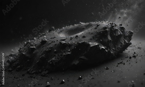 Inky black canvas scattered with diamond dust, cosmic expanse ,  space,  cosmos,  twinkle