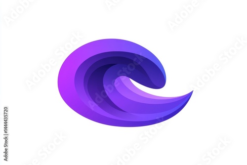 Wallpaper Mural Creative design is applied to an isolated icon of a drop of water on a white colored background Torontodigital.ca