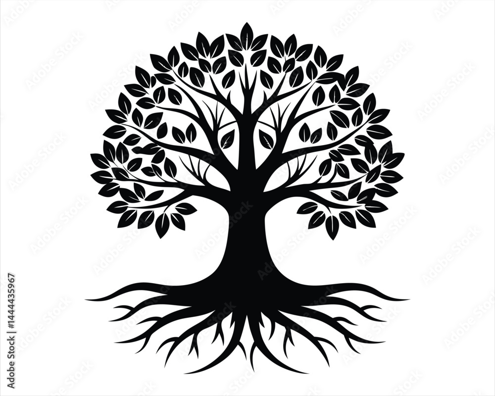 Obraz premium Classic Tree Icon