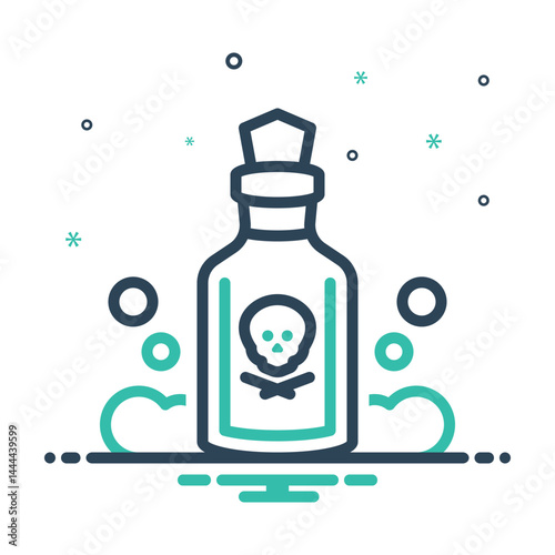 Mix icon for poisoning