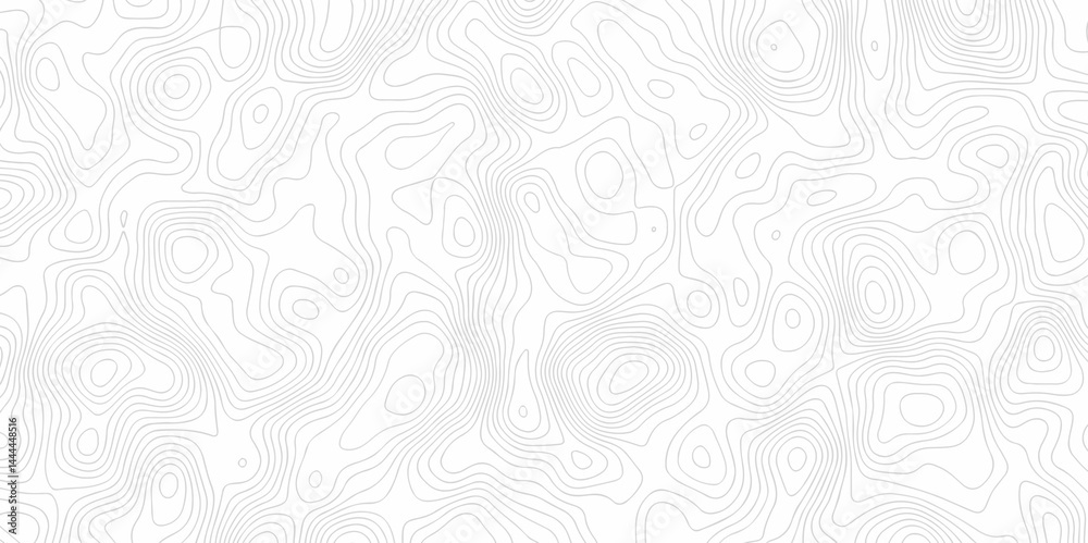 Abstract curve grid map and topo contour map on white background, Topographic contour lines. Seamless pattern with lines Topographic map. Geographic mountain relief diagram line wave carve design. Abstract curve grid map and topo contour map on white background, Topographic contour lines. Seamless pattern with lines Topographic map. Geographic mountain relief diagram line wave carve design.