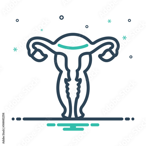 Mix icon for womb