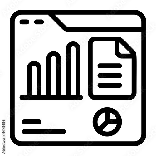 Data Chart Line Icon