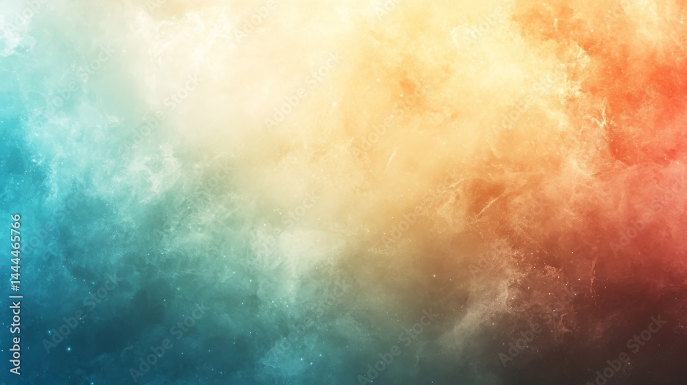Obraz premium A colorful, abstract celestial space backdrop.
