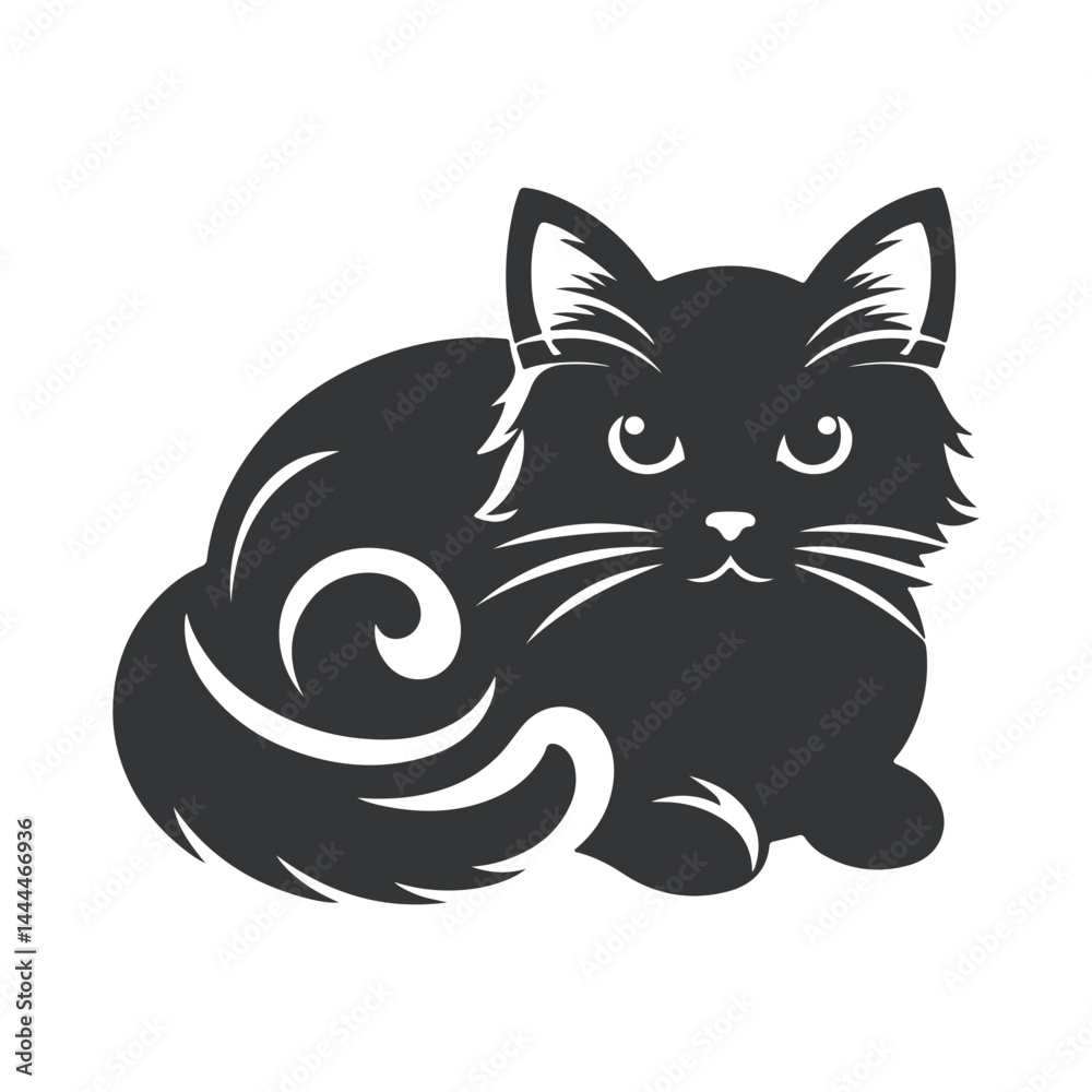 Obraz premium Cat Vector Art