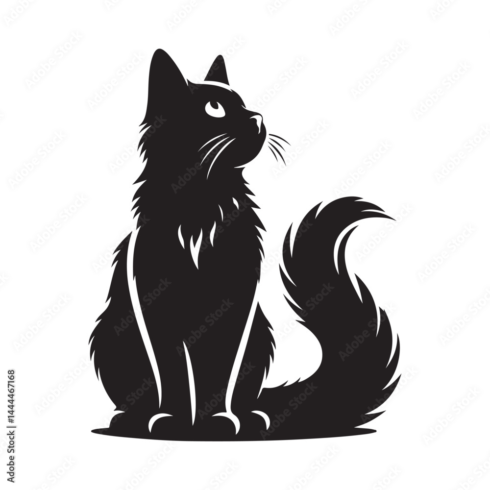 Obraz premium Cat Vector Art