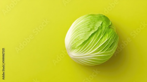 photograph vibrant minimalist arrangement of single seasonal vegetable against seamless smooth solid color background