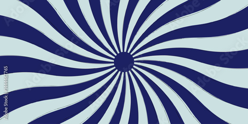 Abstract background with hypnotic spiral wavy rays pattern. Curve smoothly, forming swirling vortex effect  Vintage sunrays swirl sun beam pattern. Swirl texture with stripes,striped 