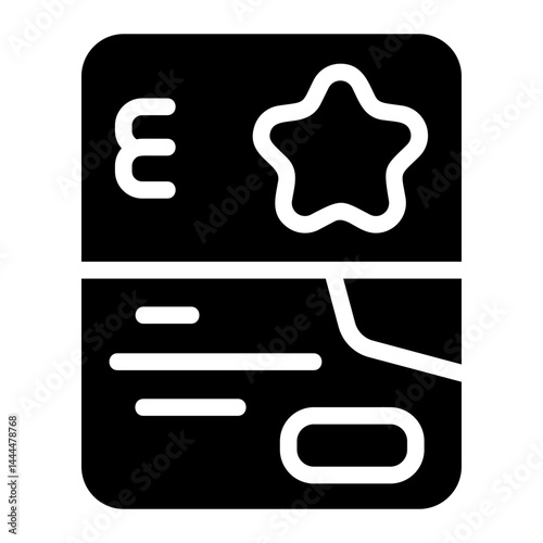Ebook Subs Solid Icon