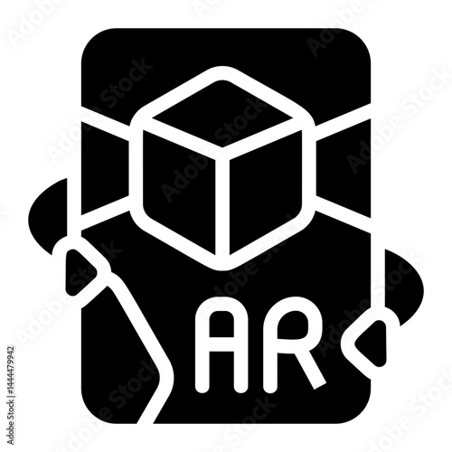 AR Solid Icon