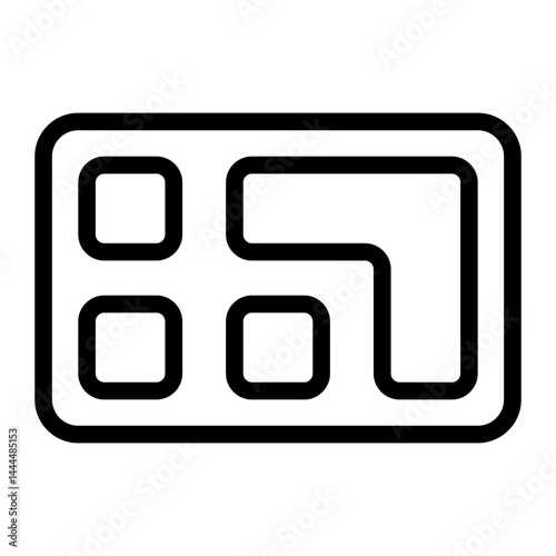 Keyboard Line Icon