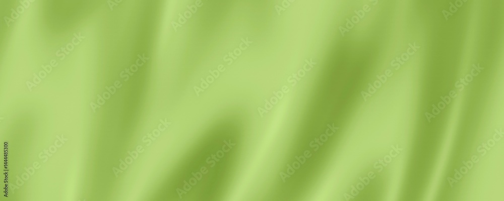 A soft light green fabric with subtle folds and gentle shadow variations A soft light green fabric with subtle folds and gentle shadow variations